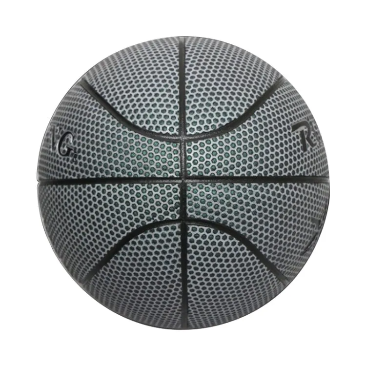 U-9110 3 in 1 No.7 Full-luminous PU Leather Basketball   Inflator   Ball Bag Set for Adults