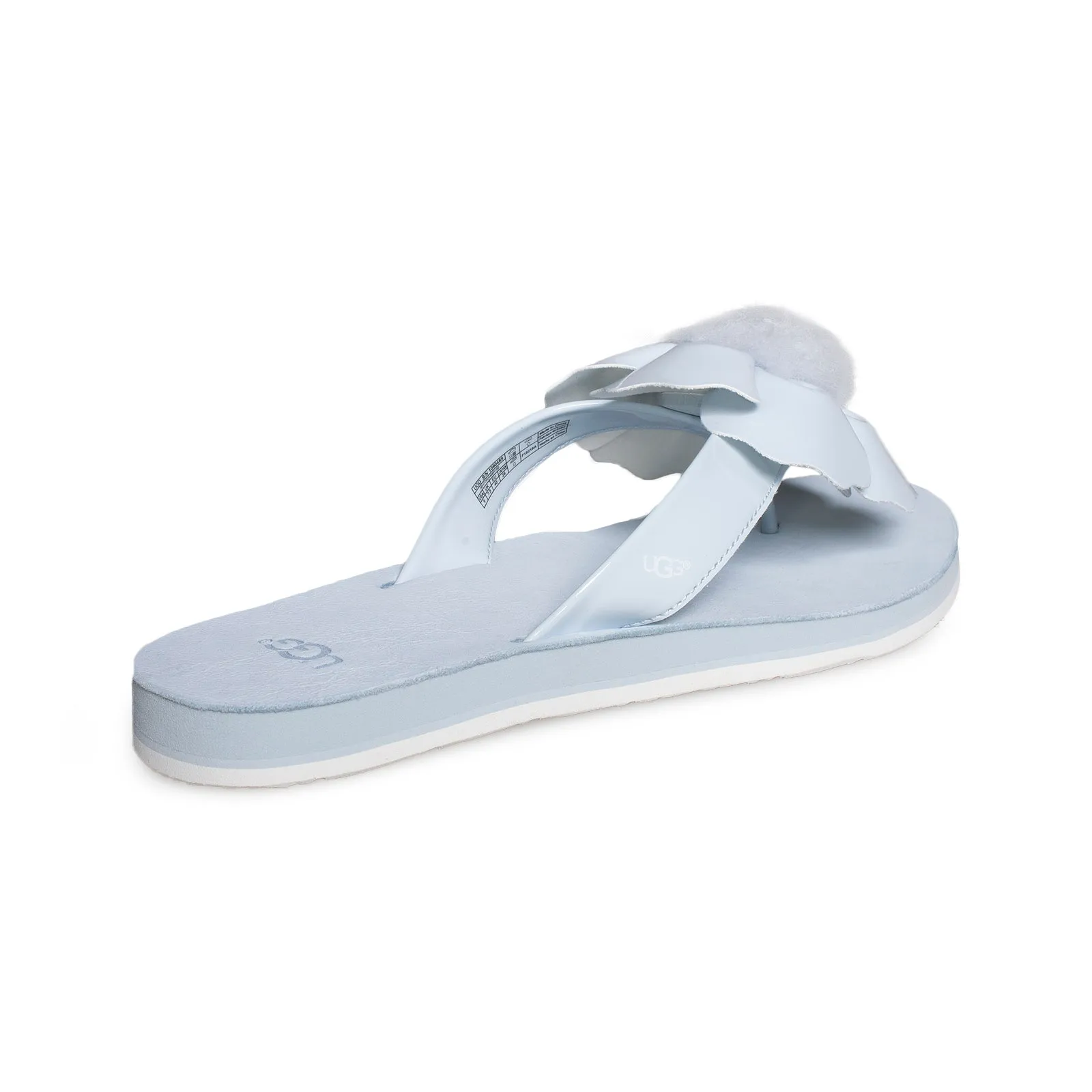 UGG Poppy Sky Blue Flip Flops - Women's