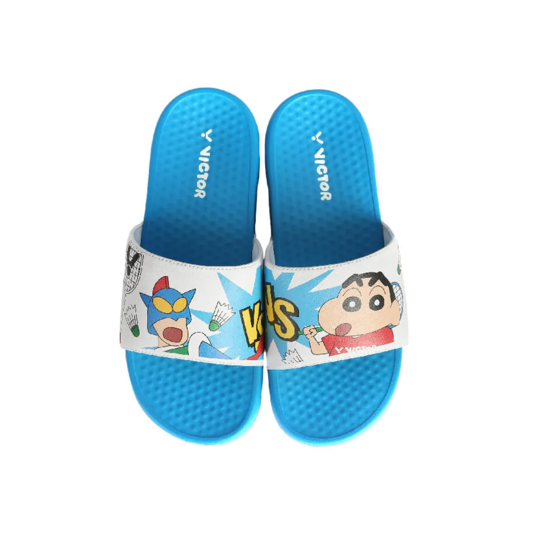 Victor 008CS-FA Crayon Shinchan Slippers/Sandal [Nautical Blue/Bright White]