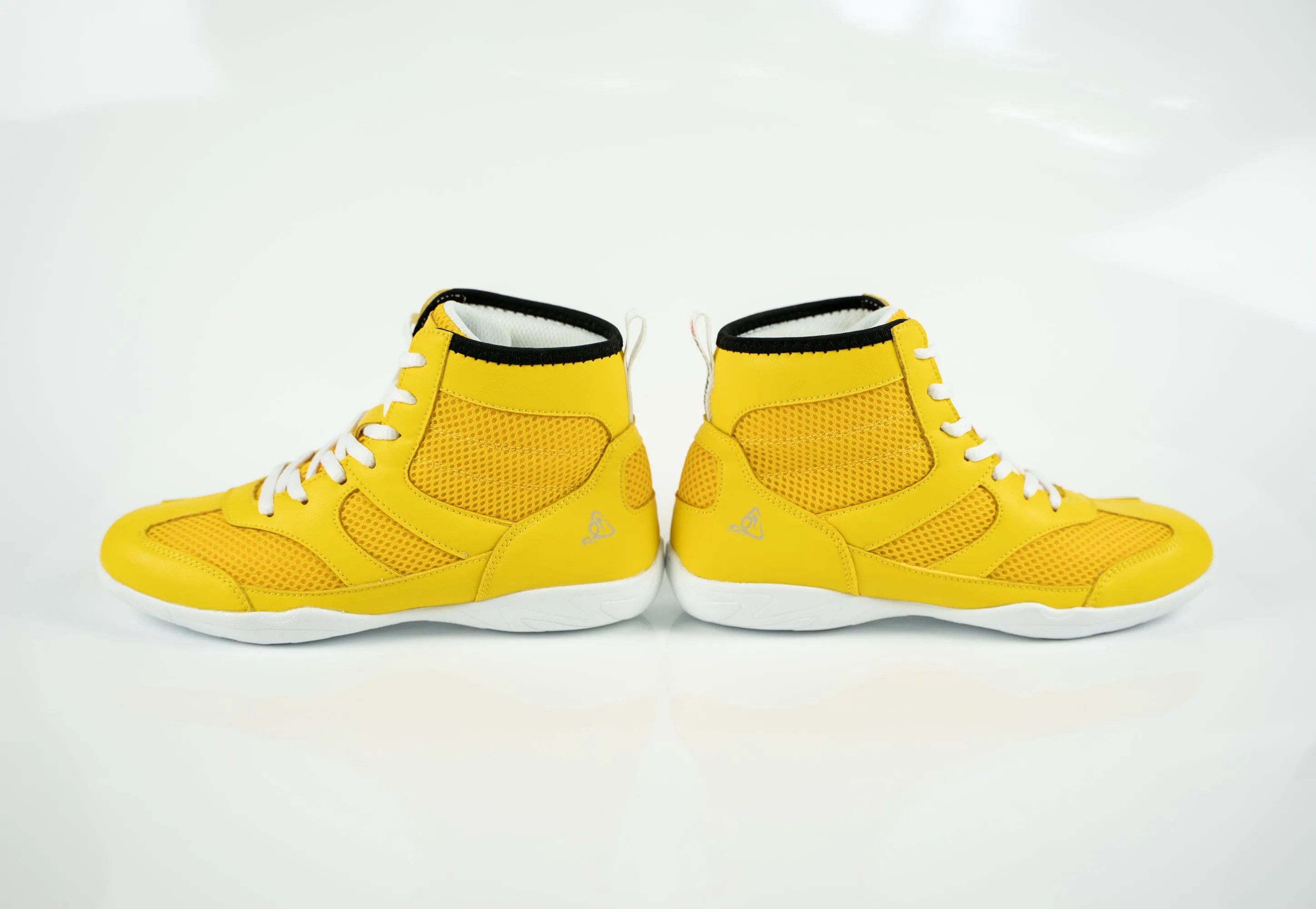 Vigor Hightop Dance Sneakers - Yellow