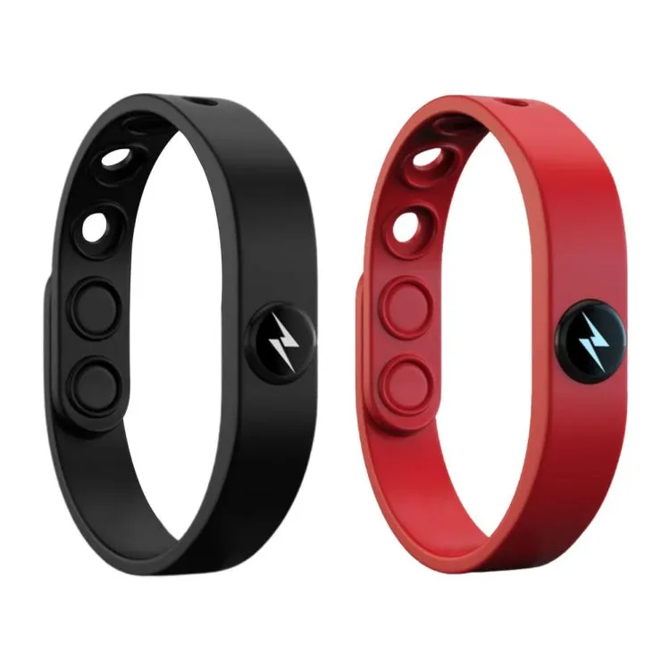 Wireless Anti-Static Silicone Bracelet(Black Simple)