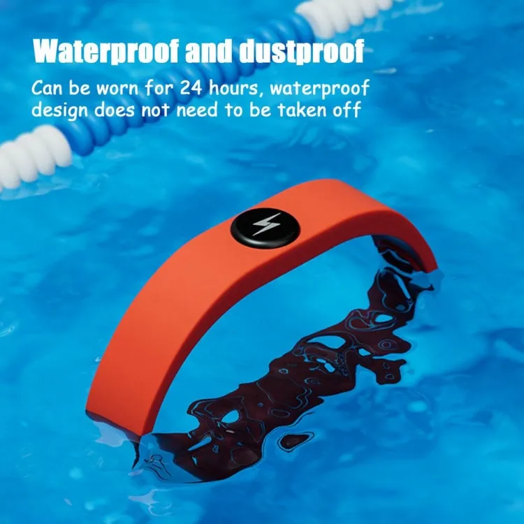 Wireless Anti-Static Silicone Bracelet(Black Simple)