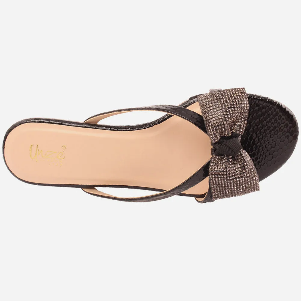 Women "Najwa" Flat Evening Slipers