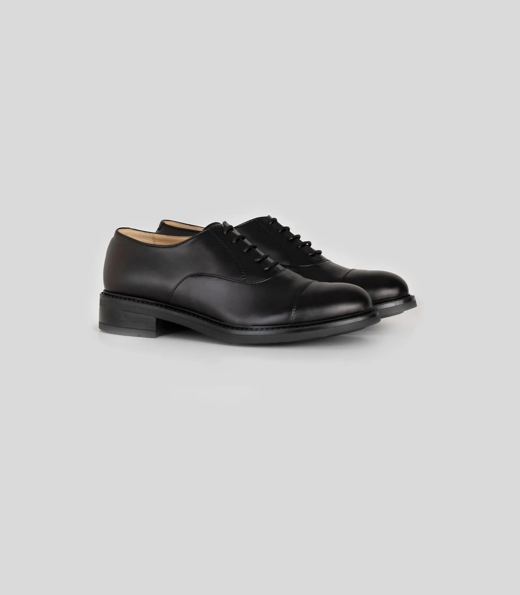 Women's Cap Toe Vegan Corn Leather Oxford Shoe | Multiple Colours