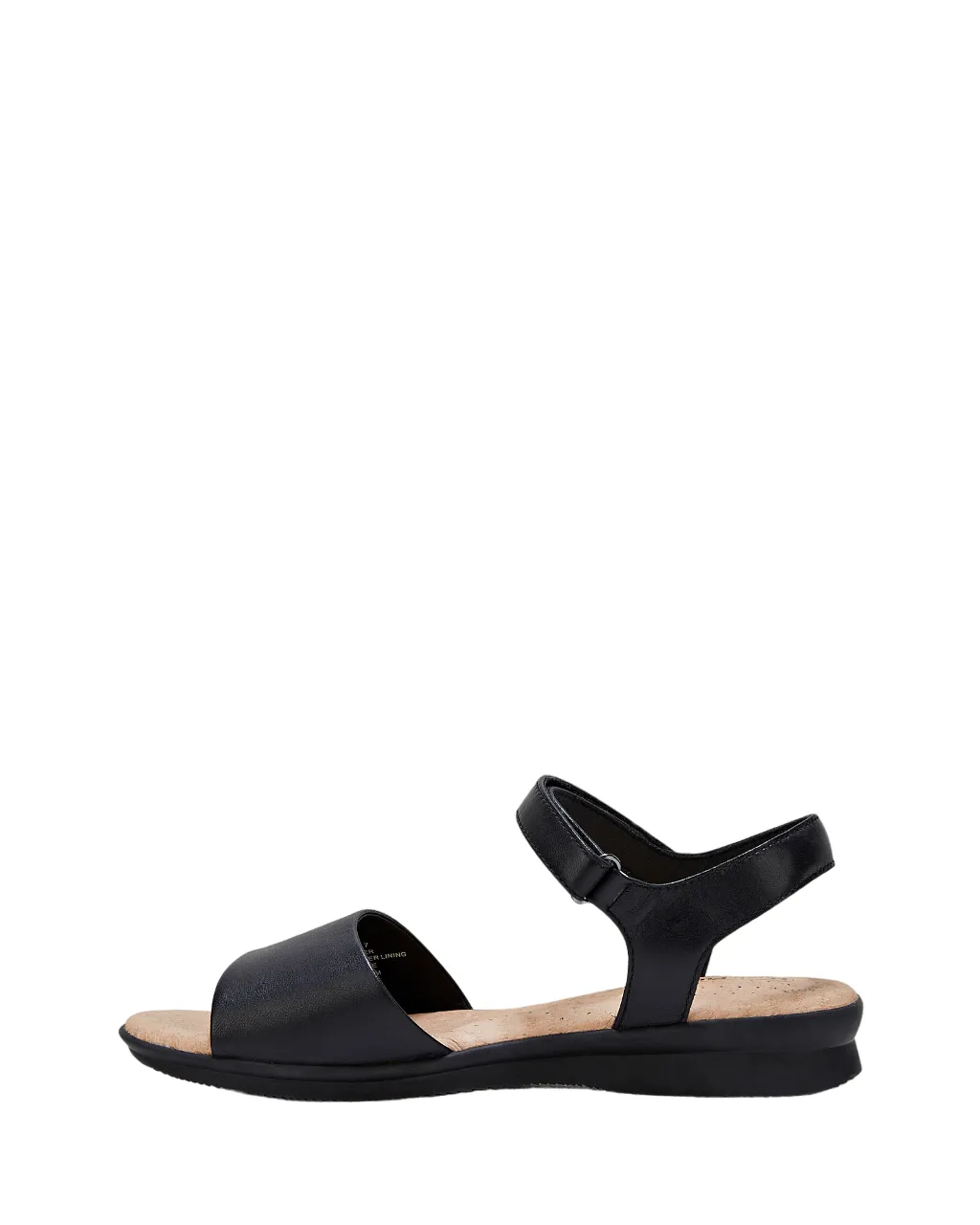 Womens Hush Puppies Nigella Pl Black Sandals Slip On Shoes