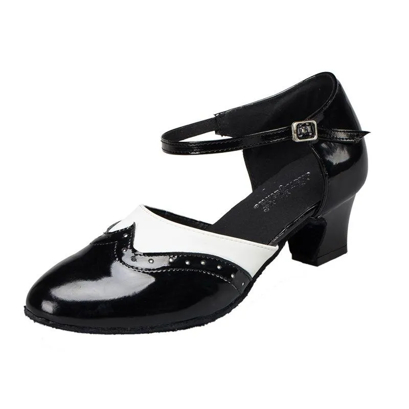 Women's Leatherette 5cm/6cm Heels Latin With Buckle Ballroom Dance Shoes/Modern Shoes