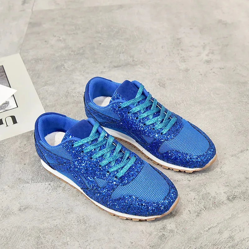 Women's Sequined Casual Sports Shoes