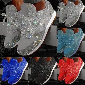 Women's Sequined Casual Sports Shoes