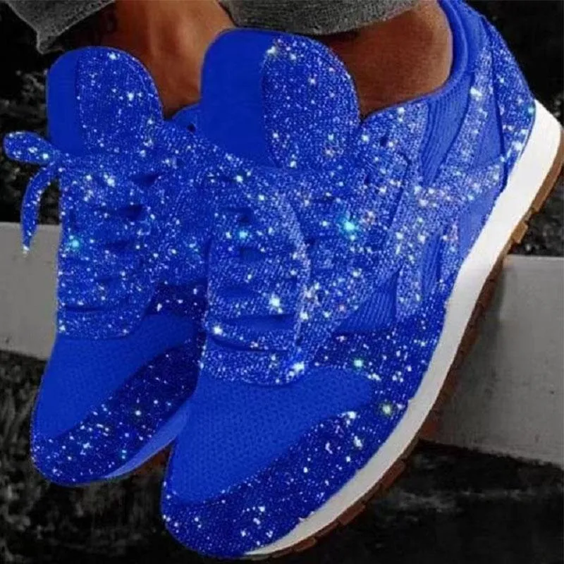 Women's Sequined Casual Sports Shoes