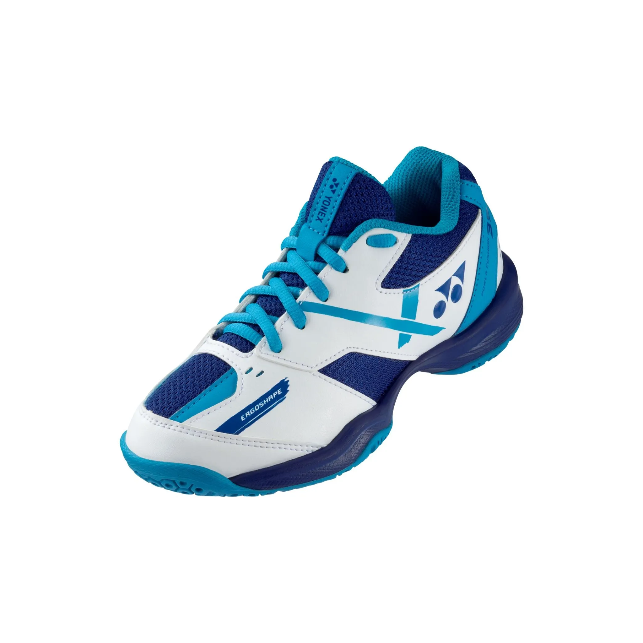 Yonex Power Cushion 39 Junior Badminton Shoe [White/Blue]