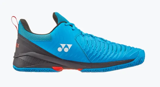 Yonex Power Cushion Sonicage 3 Wide All Courts Shoes  [Blue/Black]